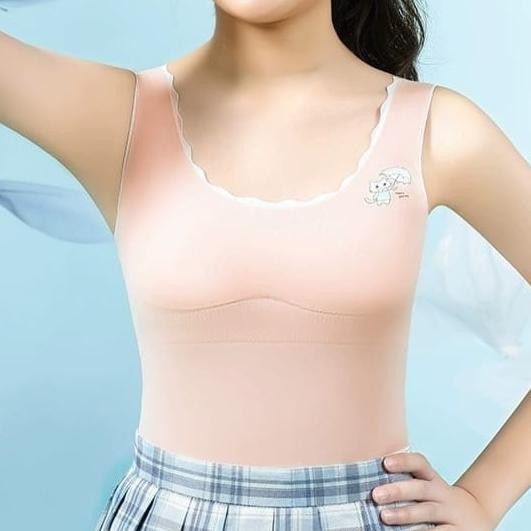 SALE BAJUKIDDIE KAOS DALAM BRA YURI TANK TOP CUP MINISET PAKAIAN DALAM ANAK REMAJA SMP SMA ABG WANIT
