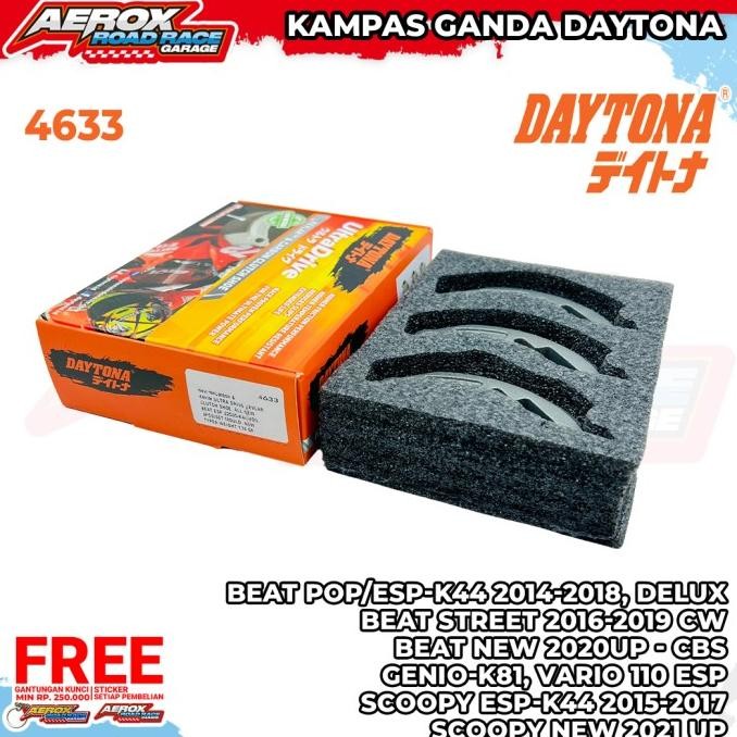 Kampas ganda Daytona 4633  Beat POP/ESP-K44 2014-2018 Deluxe Beat Street 2016-2019 CW Beat New 2020u