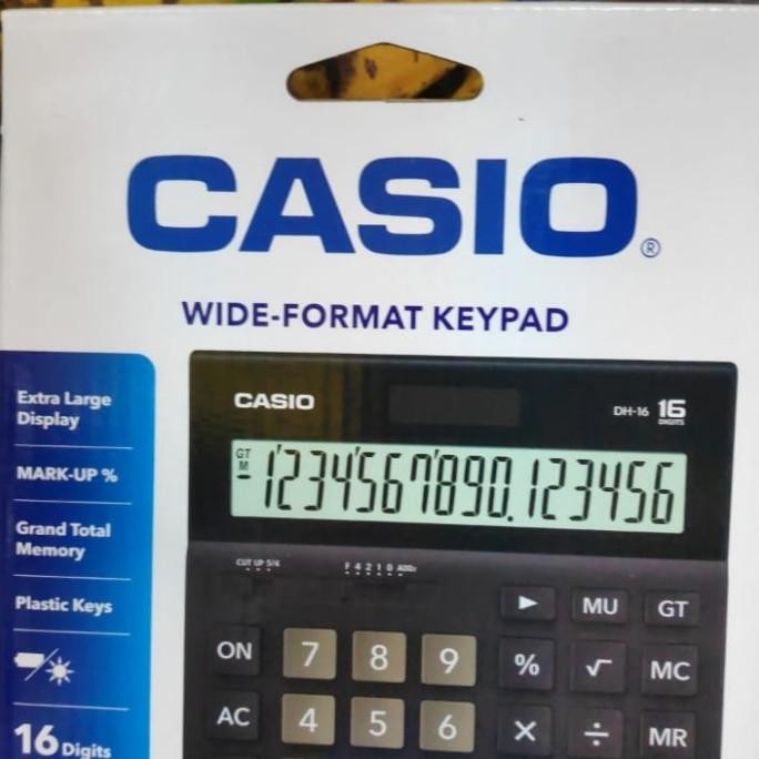 

Kalkulator Casio Dh-20-Bk (12 Digit) 100% Original Guaranteed