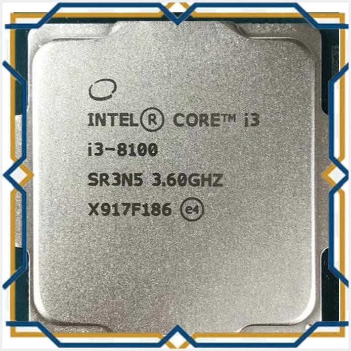 [BIR] PROCESSOR INTEL CORE I3-8100 GEN8 GARANSI 1TAHUN