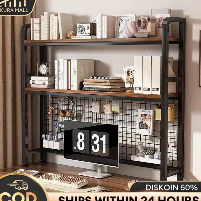 Rak Desktop Storage Rak Buku Storage Rak Polaroid Desk Organizer Rak