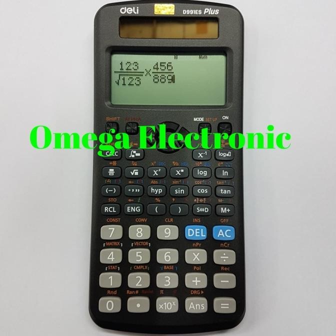 

TERMURAH - Deli D991ES PLUS - Scientific Kalkulator Ilmiah Sekolah FX-991ES PLUS