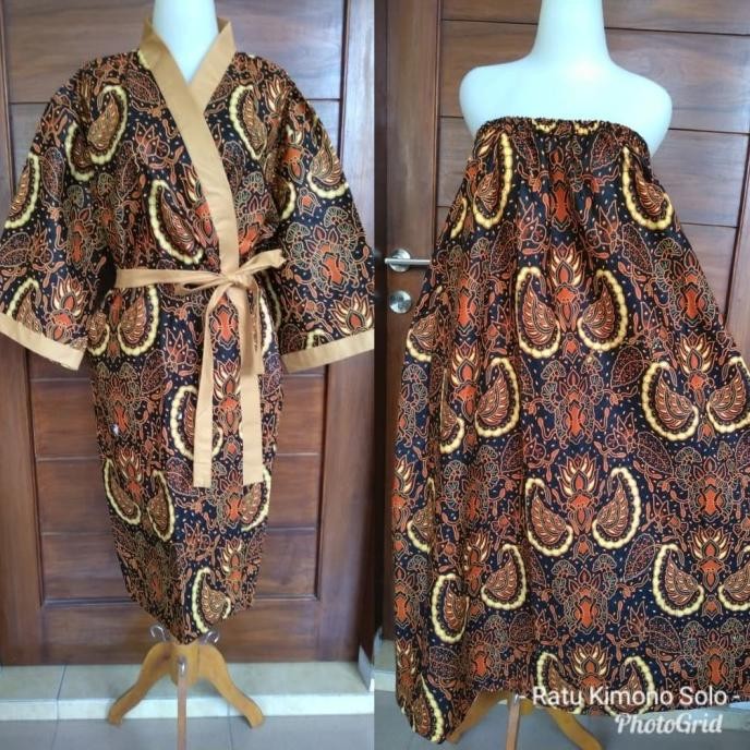 TRENDY Kemben Kimono batik set TRENDY
