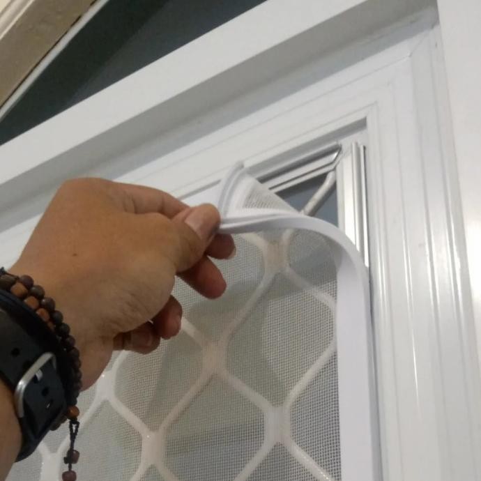 HOT SALE Kasa nyamuk fiberglass/prame karet/list alumunium