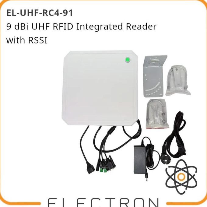

Murah Electron El-Uhf-Rc4-91 Fixed Uhf Rfid Reader 9Dbi Rssi Rs232 Tcp/Ip Middle Range Circular Epc Global Gen2 Electron Integrated