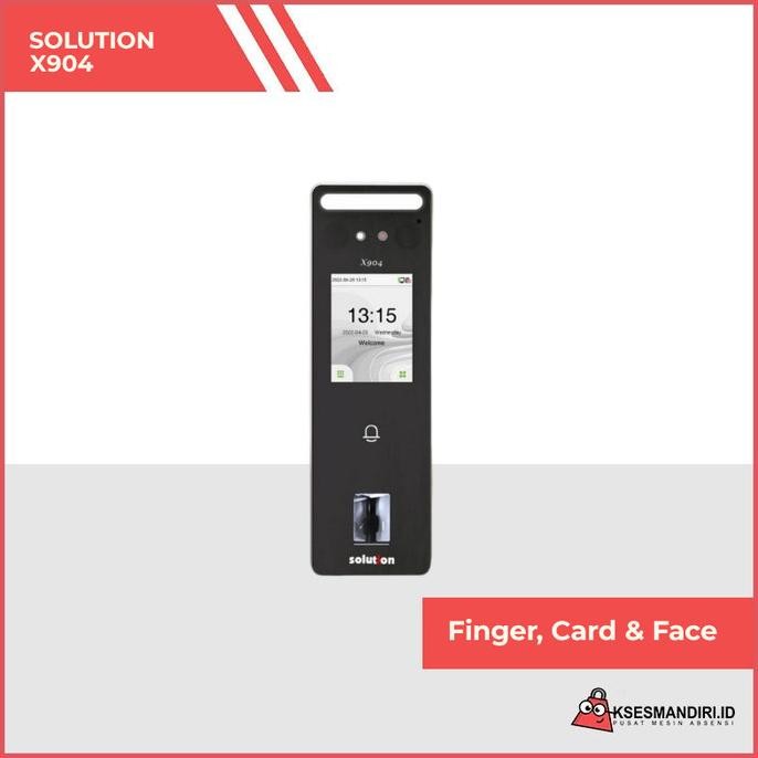 

Murah Mesin Absensi Fingerprint Dan Wajah Solution X904 Wifi