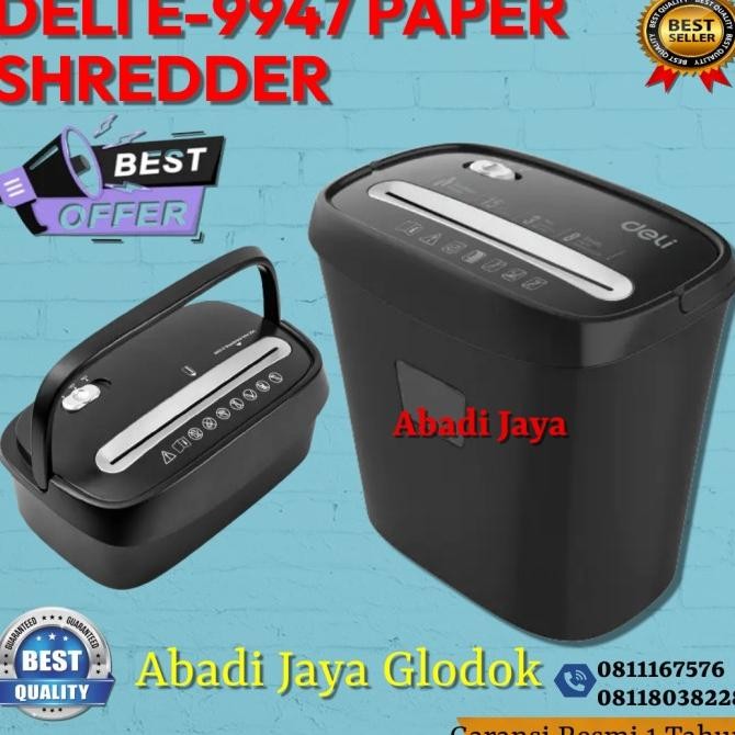 Grosir Deli E-9947 Paper Shredder