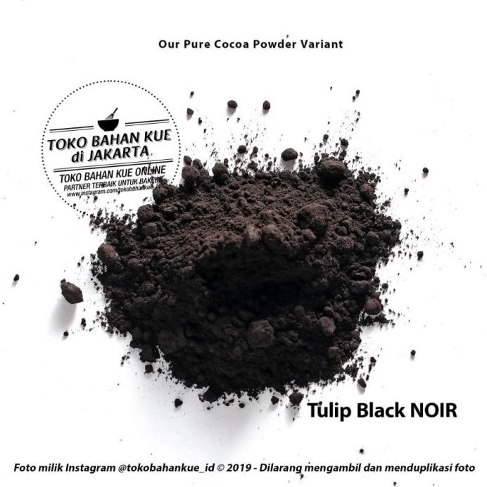 

Coklat Bubuk Tulip NOIR Hitam Pure Cocoa Powder Tulip Chocolatier 100g murah