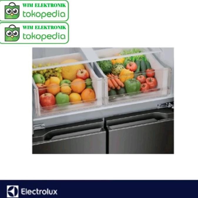 Promo Electrolux Kulkas 4 Pintu Eqe4200Ab