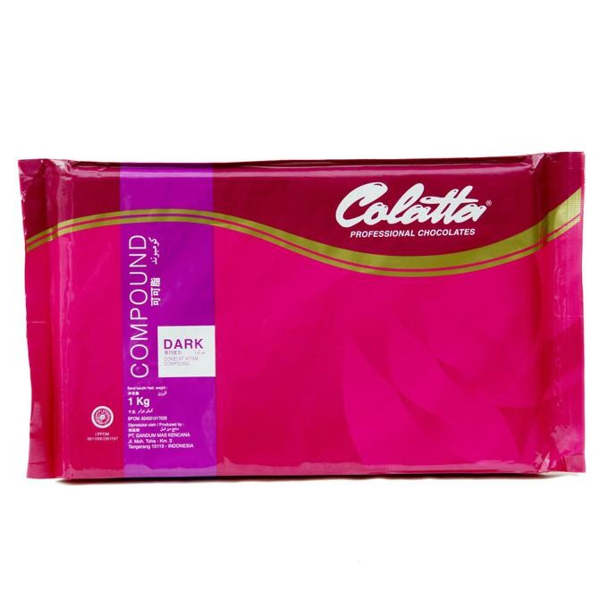 

Cokelat Batang - Colatta Dark Chocolate Compound 1kg murah