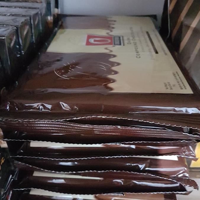 

tulip dark chocolate compound 1kg / coklat batang tulip dark 1kg murah