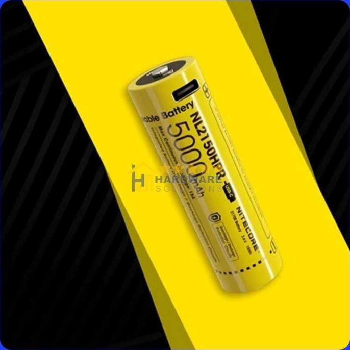 

Murah Nitecore 21700 Baterai Li-Ion 5000Mah 15A Continuous Discharge