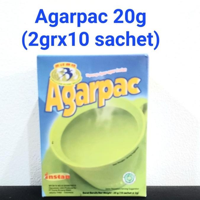

Swallow Globe Agarpac Agar Drink High Fiber Instan 10 s x 10 20g 20 g murah