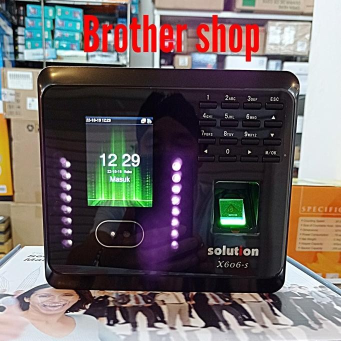 

Grosir Mesin Absensi Solution X606S