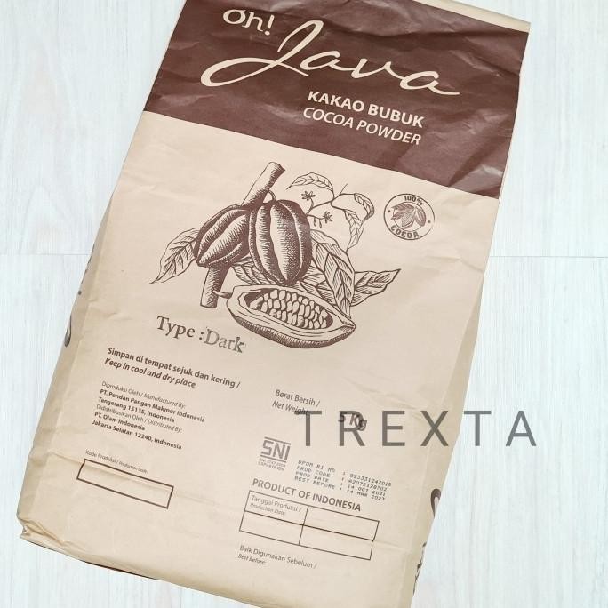 

[DARK] Oh! Java Cocoa Powder / Coklat Bubuk - 1KG murah