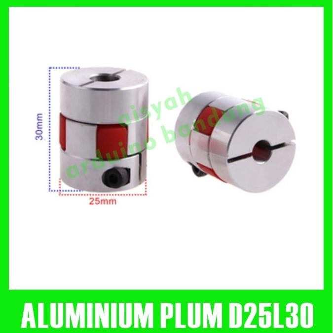 D25L30 Spider Coupling Aluminum Alloy Star Bw Coupling Motor For Cnc New Stok