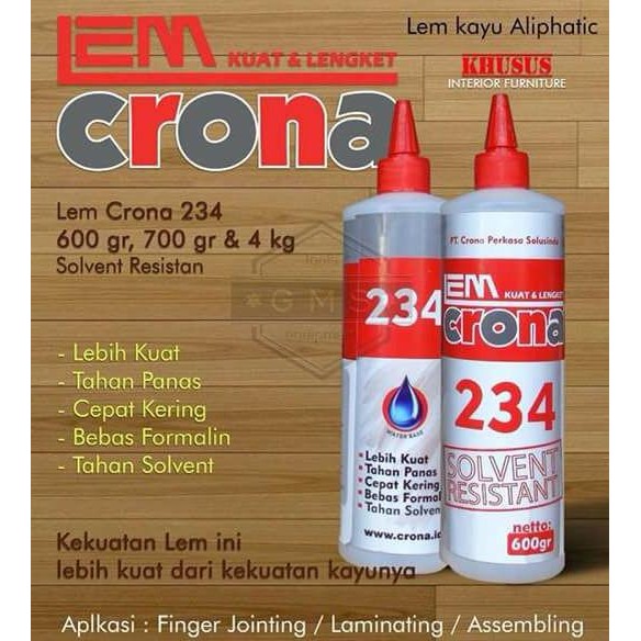

Promo Lem Crona 234 / Lem Kayu COD