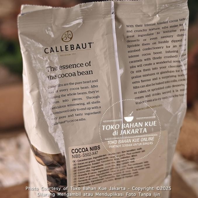 

Callebaut Pure Cocoa Nibs 100gr Biji Kakao Murni Coklat Nib Cokelat murah