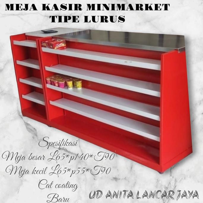 

Murah Meja Kasir Tipe Lurus Besar Lebar 65 Fre Ongkir Area Jakarta Timur