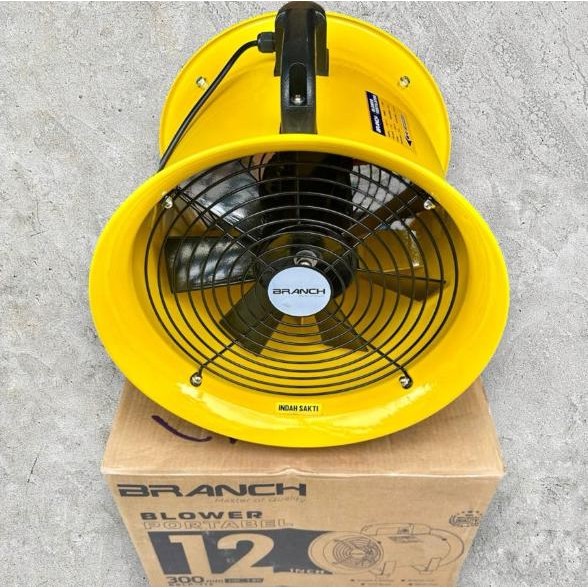 Blower Portable Ventilator 12" Exhaust Fan 12 Inch Mesin Blower Industri New Stok