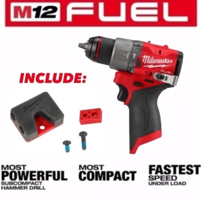 

Grosir Milwaukee M12 Fpd2-0 Hammer Drill Gen3 Garansi Resmi Bor Tembok