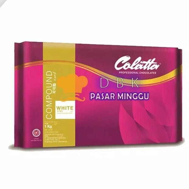 

colatta white 1kg coklat putih collata white murah