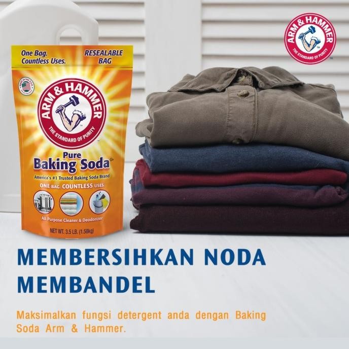 

Baking Soda / Soda Kue Arm & Hammer USA 4.54 kg murah