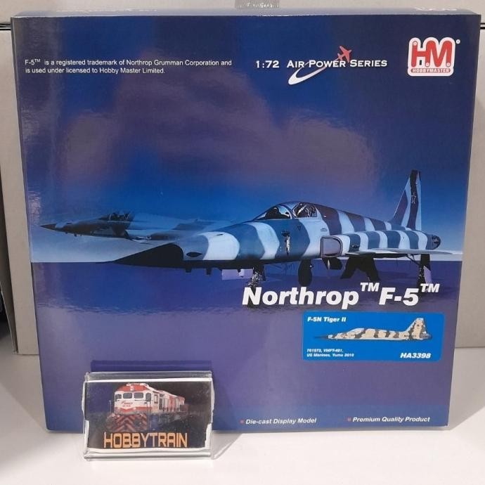 DIECAST PESAWAT HOBBY MASTER 1:72 HA3398 Northrop F-5E Tiger II 761572 VMFT-401