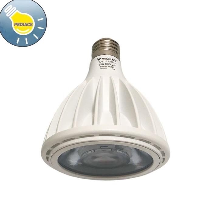 Lampu LED Spotlight PAR30 35W E27 VACOLUX VL-8112 Kuning 3000K SNI