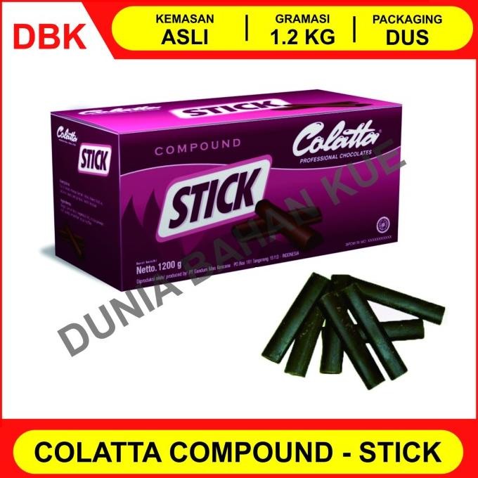 

COLATTA STICK CHOCOLATE / COKLAT BATANG COLLATA - 1200 GR murah