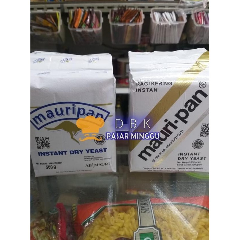 

mauripan 500gr ragi instant murah