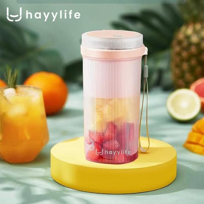 Grosir Hayylife Blender Portable/300Ml Air Juicer Portable/Blender Jus/Blender Mini Portable/Usb Jui