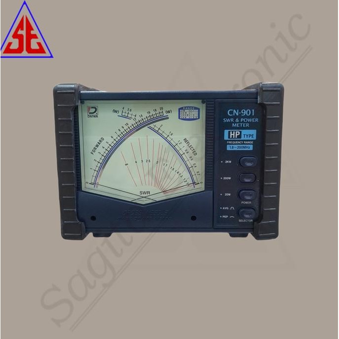 Promo Cross Needle Swr & Power Meter Cn-901 1.8~200 Mhz 2Kw / Cn901 Cn 901