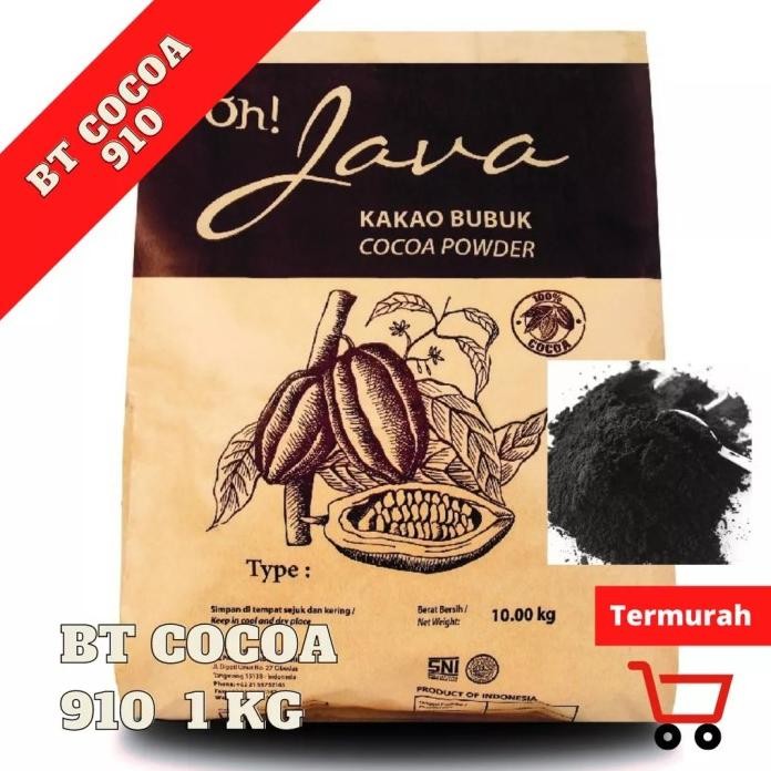 

BT COCOA BLACK POWDER BT 910 1 kg bubuk coklat Hitam murah