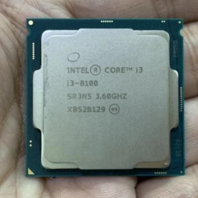 Processor Core I3 8100 Gen 8 Co