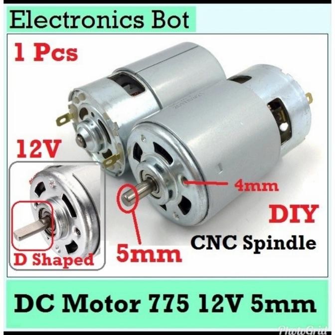 Dinamo Dc Motor High Speed Rpm Tinggi New Stok