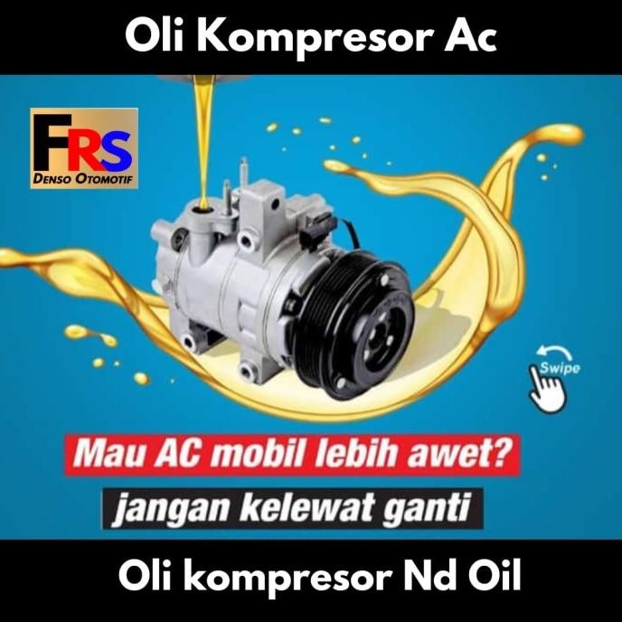Sale Oli Kompresor Ac Mobil R134A Oil Nd8 Oli Kompresor Ac Mobil Denso Original Japan