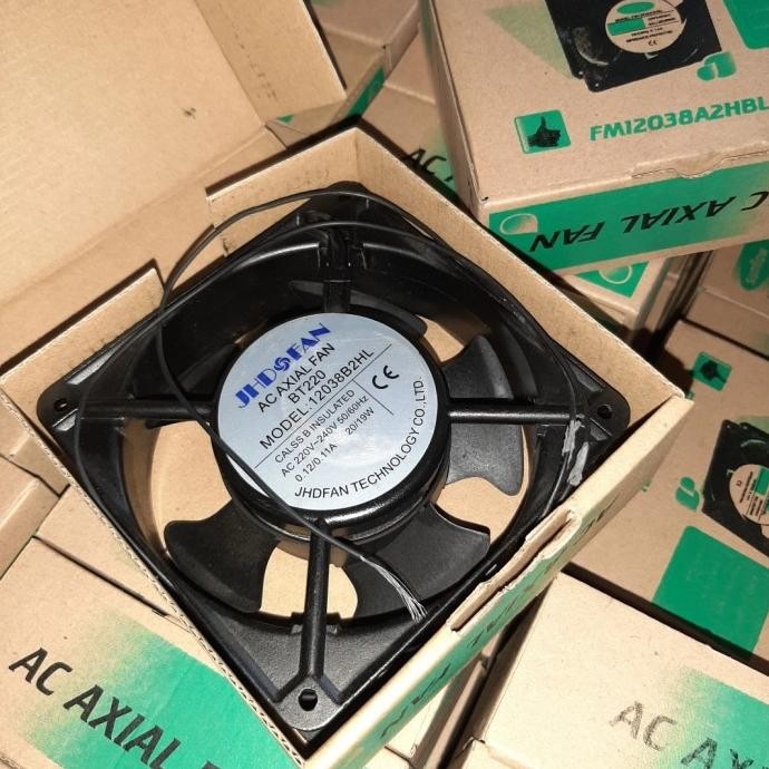 Axial Fan 12Cm X 12Cm New Stok