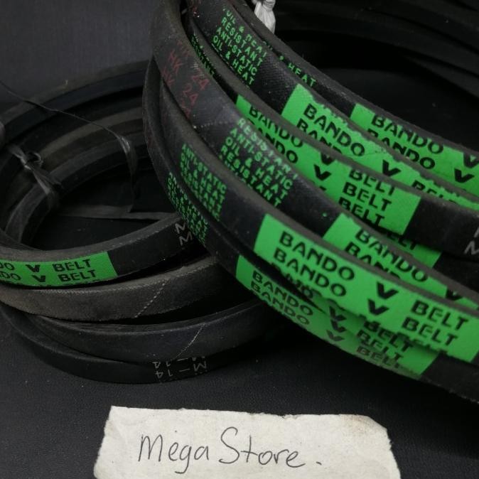 V Belt Bando Spz 1700 Van Belt V-Belt Mesin Motor Spz1700 New Stok