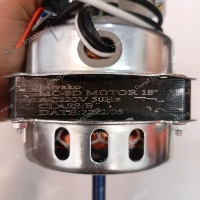 Dinamo Kipas Angin Miyako Kdb 18 Original Motor Fan New Stok