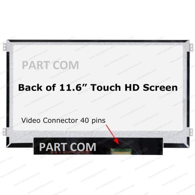 Layar Lcd Led Laptop Notebook Hp Chromebook 11 Cb2 G1 G2 G3 G4 G5 G6 G7 G8 Co