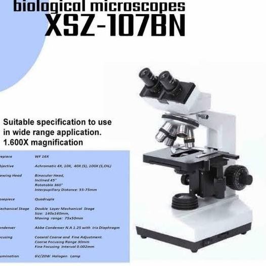 Microscope Binocular XSZ-107BN merk YAZUMI