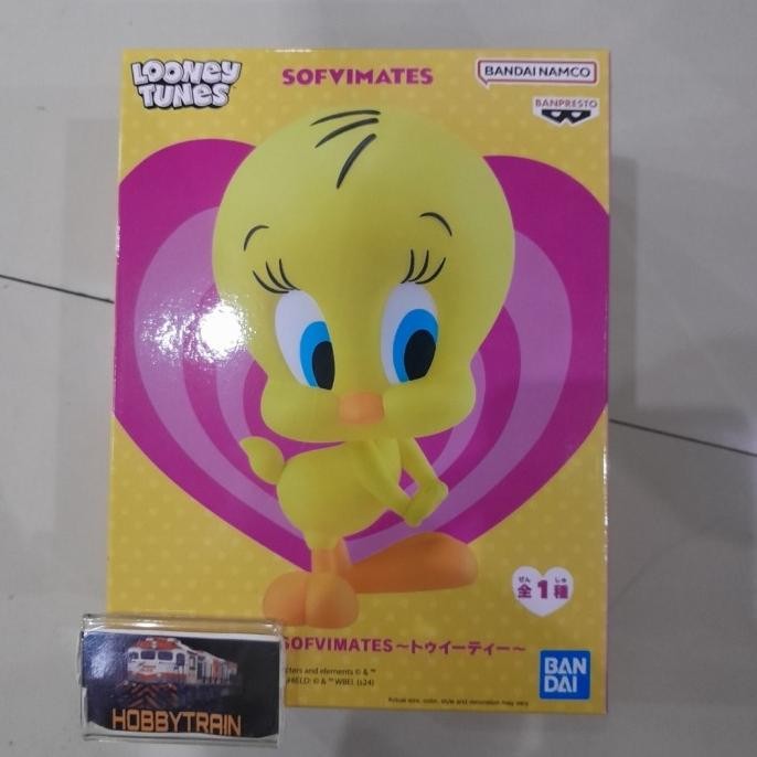BANPRESTO LOONEY TUNES SOFVIMATES TWEETY FIGURE