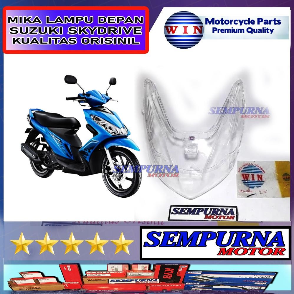 Merek Win Kualitas Orisinil Mika Lampu Depan Skydrive Mika Kaca Reflektor Skydrive