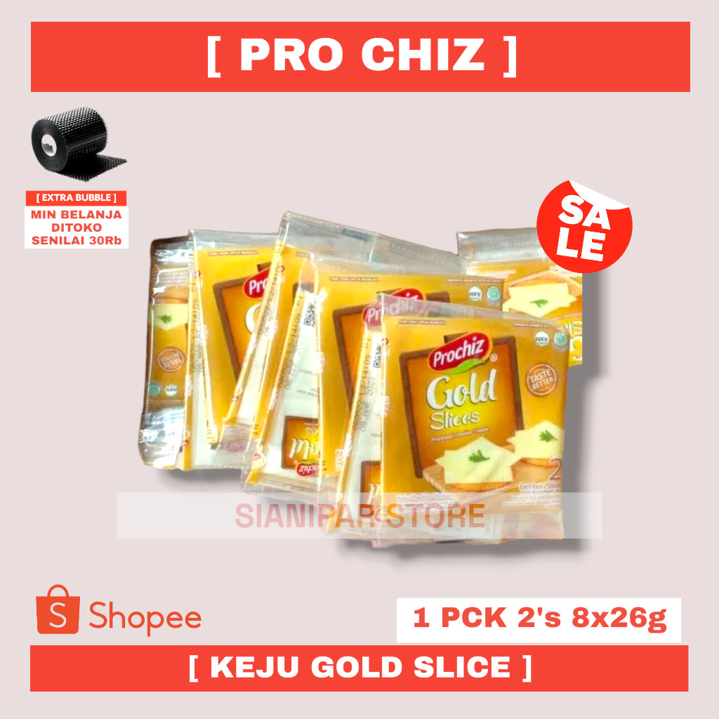 

PRO CHIZ KEJU GOLD SLICE 2'S PCK 8x26g