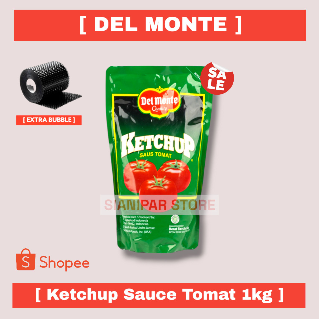 

DELMONTE KETCHUP SAUCE TOMAT PCH 1kg