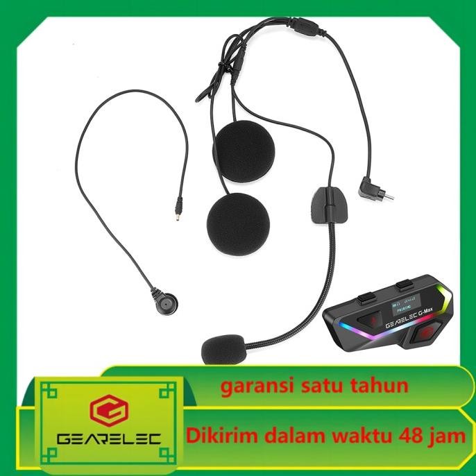 Untuk G-MAX Motor Helm Bluetooth Headset Pengganti Speaker Mic Set