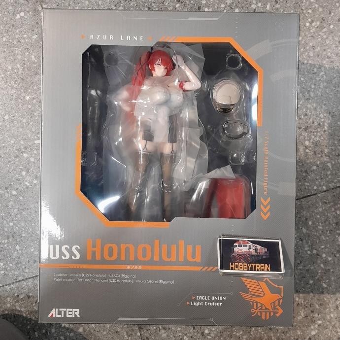 PVC FIGURE 1/7 SCALE AZUR LANE USS HONOLULU HEAVY ARMOR