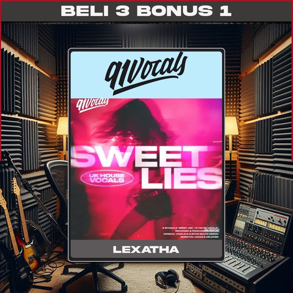 91Vocals Sweet Lies - UK House Vocals WAV