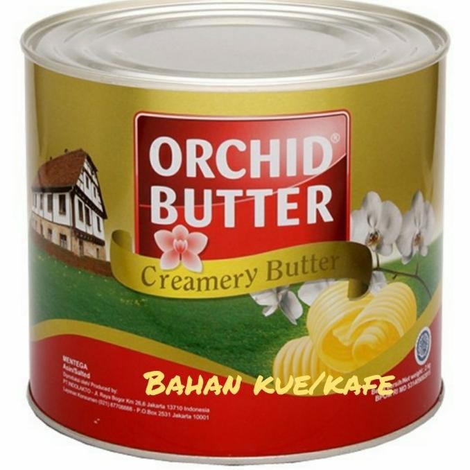 

Grosir Orchid Butter Kaleng 2Kg Butter Campuran Makanan, Cake, Bolu,Roti Dll